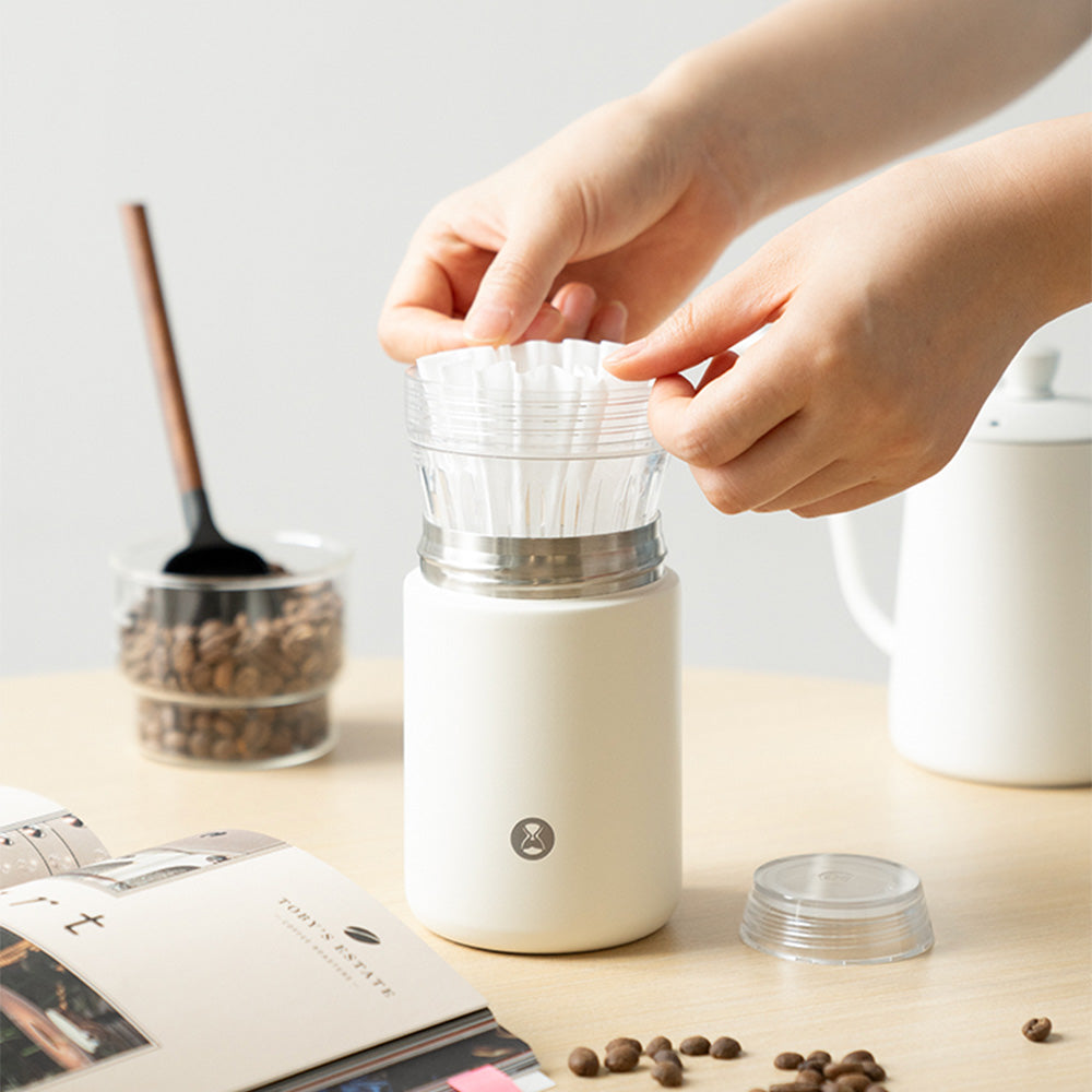 TIMEMORE 1+1 Tumbler with Coffee Dripper (New)-4